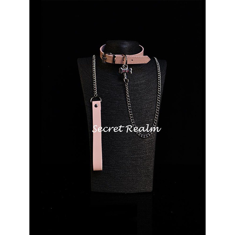 Puppy Bone Collar Female Bell Leather Puppy Leash Neck Ring Couple Props Accessories Niche Design K9