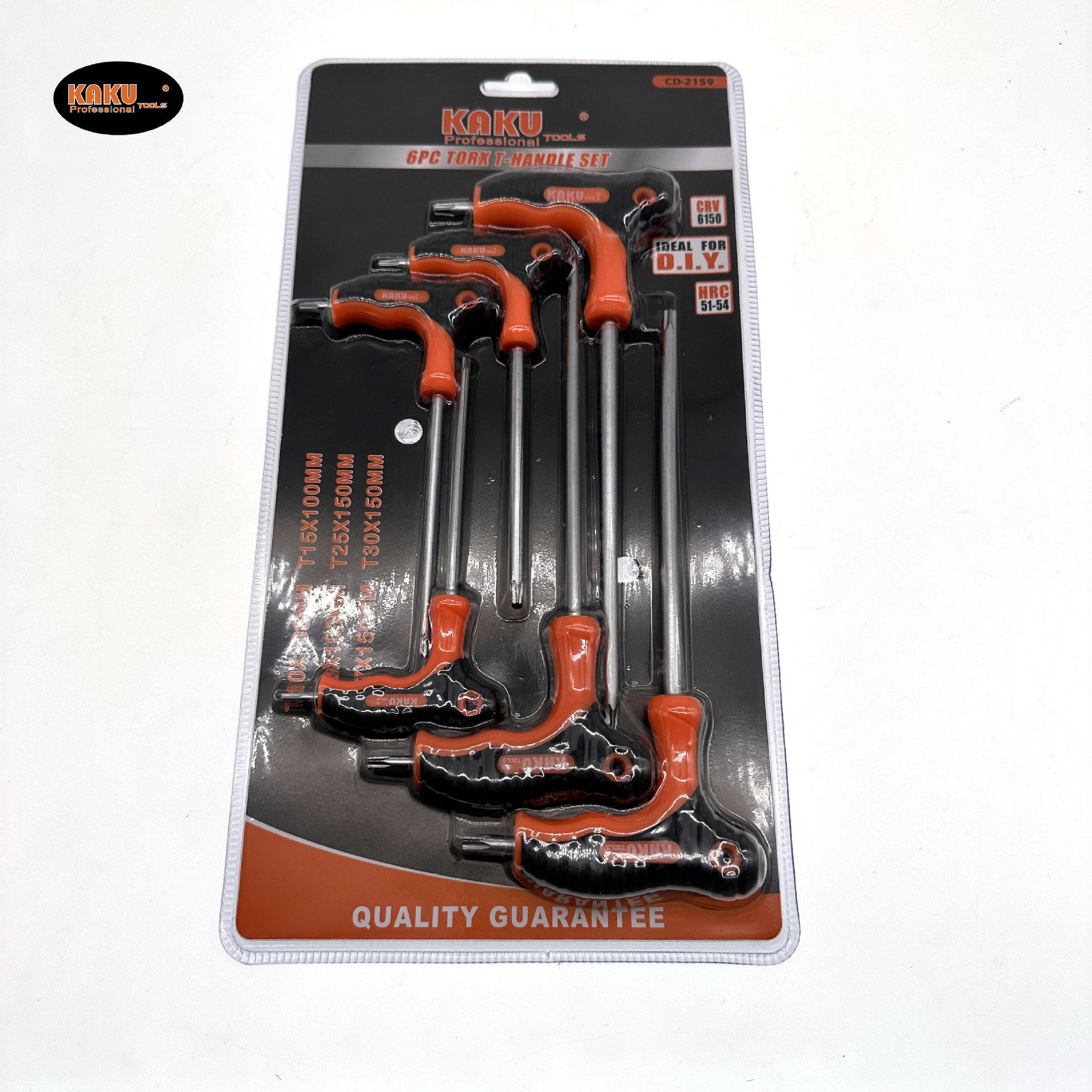 6pc铬钒钢硬加长包胶T塑型内六角扳手平头米字维修工具厂家跨境