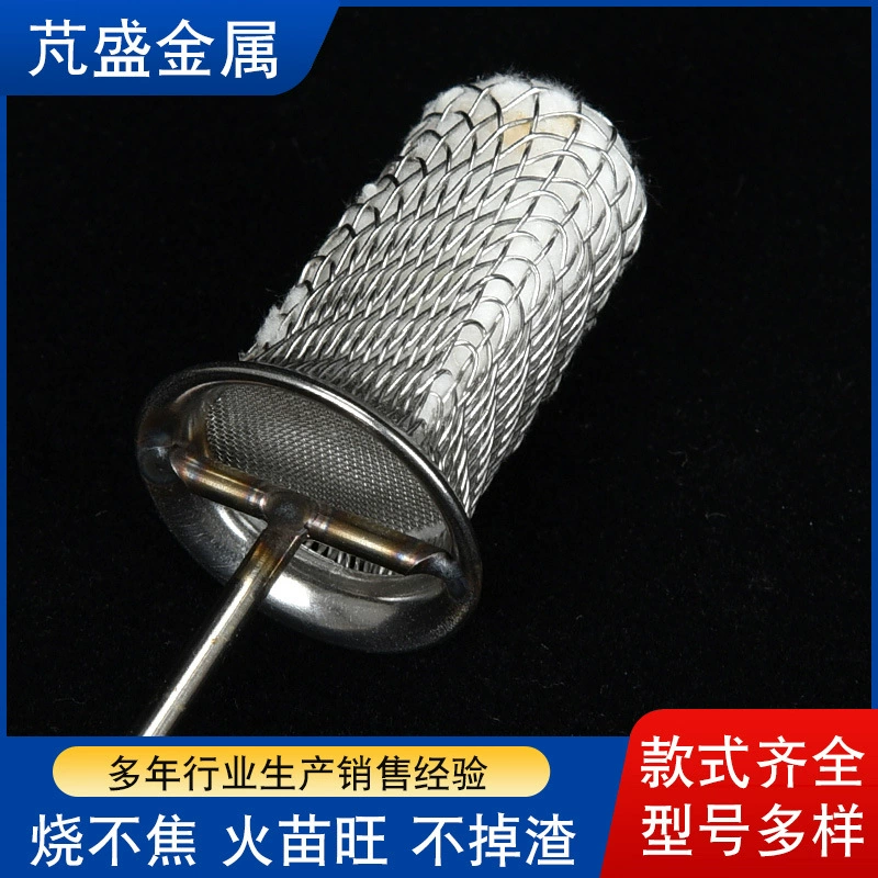 Оптовая продажа: Зажигатель для баночного массажа, спиртовой, с защитой от ожогов, с сетчатой крышкой из нержавеющей стали 304