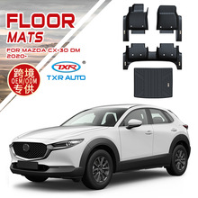 适用马自达cx-30汽车地垫尾箱垫专用Mazda Floor mats防水TPE脚垫