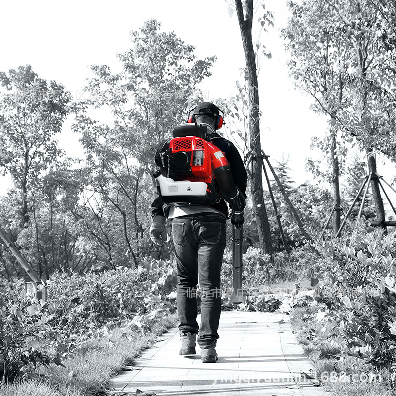 Soplador de gasolina KJEB850EA, soplador de nieve de alta potencia, soplador de hojas de jardín, extintor de incendios impulsado por el viento