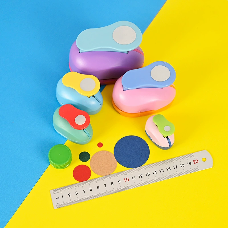 Большой круг тиснитель креативный ручной штамб машина для тиснения печатная машина для детского сада круглый