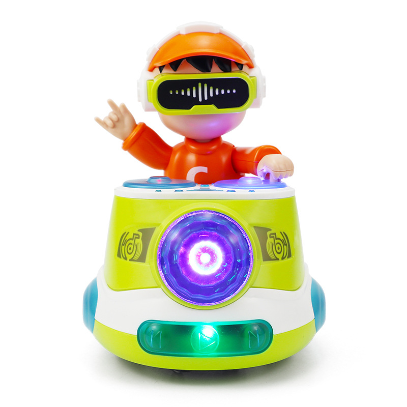 EXPRESS SIGHT Juguetes de disco DJ para niños y niñas luces dinámicas Música de baile juguetes de sonido y luz