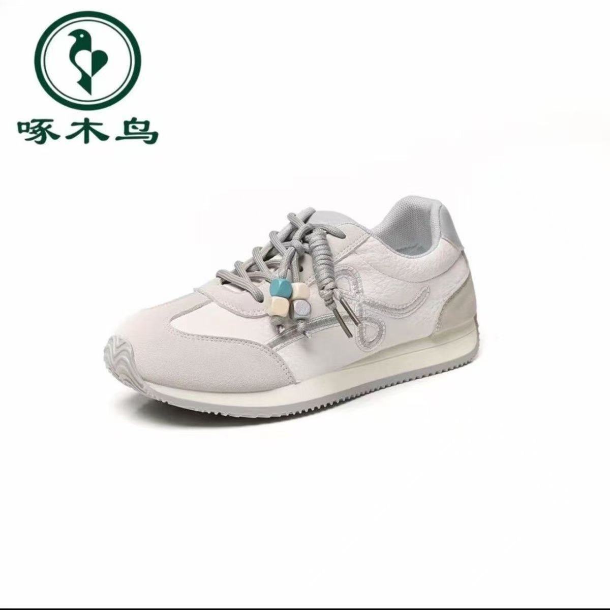 2026 primavera y otoño nuevos zapatos de papá aumentan suela gruesa popularidad en línea deportes ociosos para mujeres Agan Waffle zapatos para mujeres
