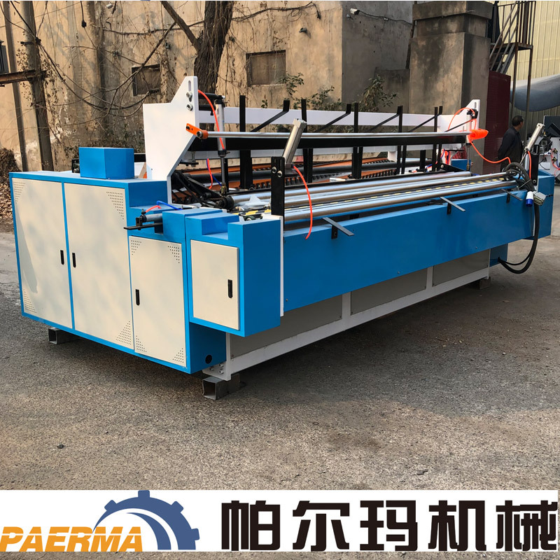 Hong Kong small-scale toilet paper fully automatic Paper coiling machine roll of paper Rewinder equipment Restaurant Paper