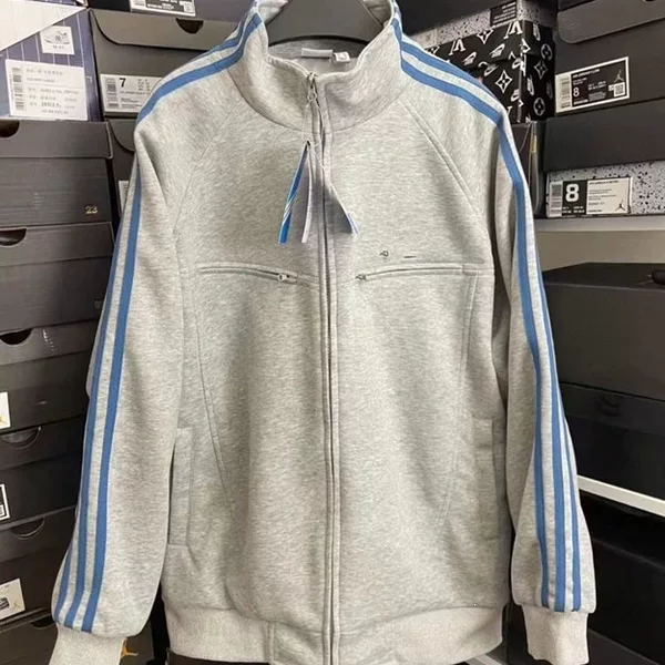 Original Letter 2026 Autumn/Winter New Model Three-Stripe Embroidered Unisex Sports Casual Jacket 9899