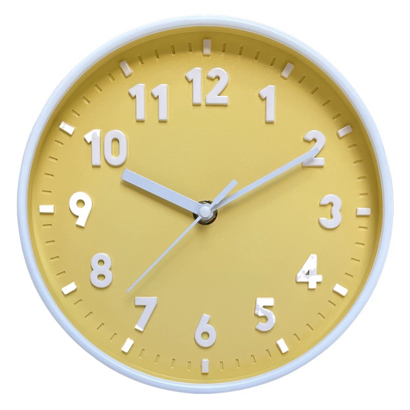 [2022 Pantone Color Card Fashion Color] Барвинок Синий 8-дюймовые бесшумные настенные часы Простые домашние часы для гостиной