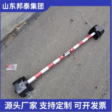 带斜槽自锁式防溜枕木 便携式矿车止溜器 重量轻便自锁式防溜枕木