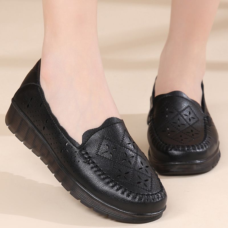 2025 zapatos al por mayor transfronterizos una agencia de comercio exterior al aire libre viajes al aire libre XiaoShan Tong estación independiente hueco zapatos de madre