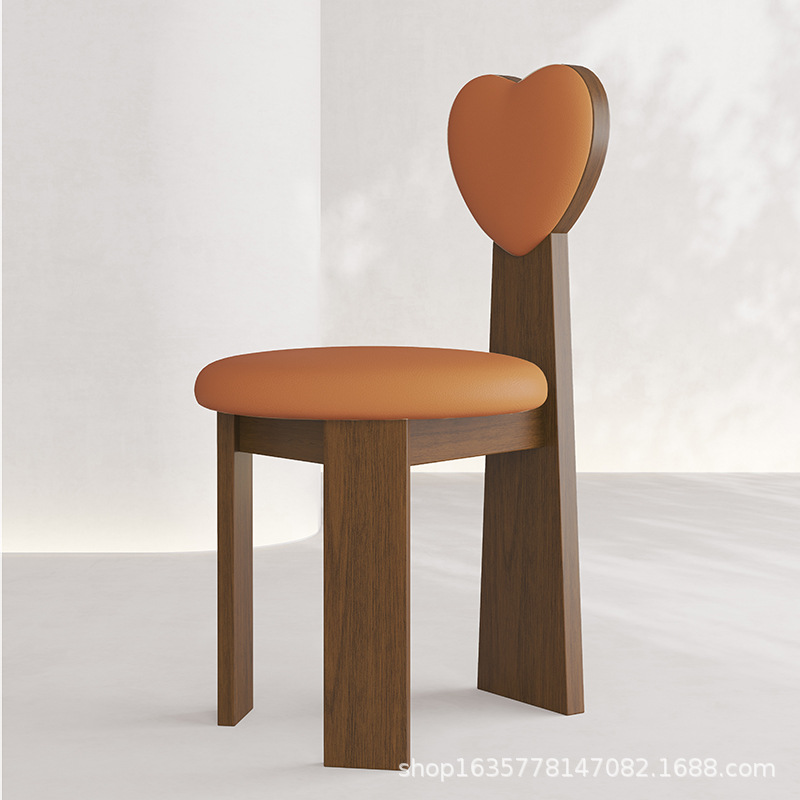 Nórdico retro silla de comedor de madera sólida hotel de restaurante casero estilo medieval silla de respaldo silla de tela de algodón fábrica de fuente