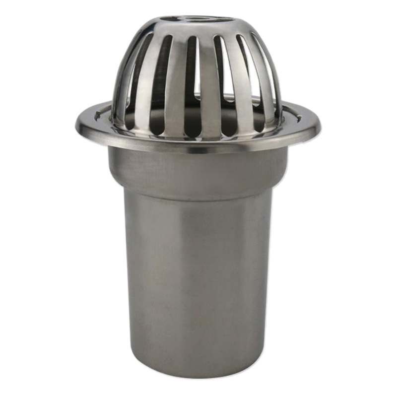 Desagüe de piso de techo exterior de acero inoxidable tipo 87 antibloqueo Cubo de lluvia balcón terraza exterior jardín antibloqueo cubierta de drenaje de piso