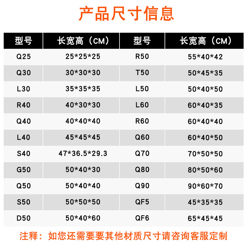 Cajas de almacenamiento para mudanzas, cajas de embalaje exprés, cajas de embalaje para logística transfronteriza, fabricante mayorista de cajas grandes