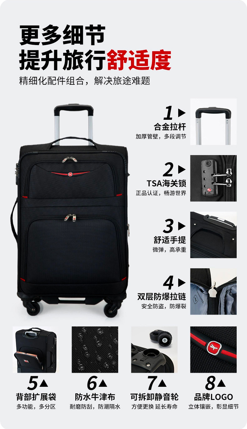 1752Oxford cloth luggage box-Fashion Package