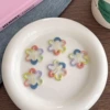 4#Colorful flowers 3cm5.