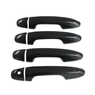 Suitable for 26 Toyota Hilux Other Automotive Exterior Supplies - carbon-fiber-no-smart-hole-door-handle