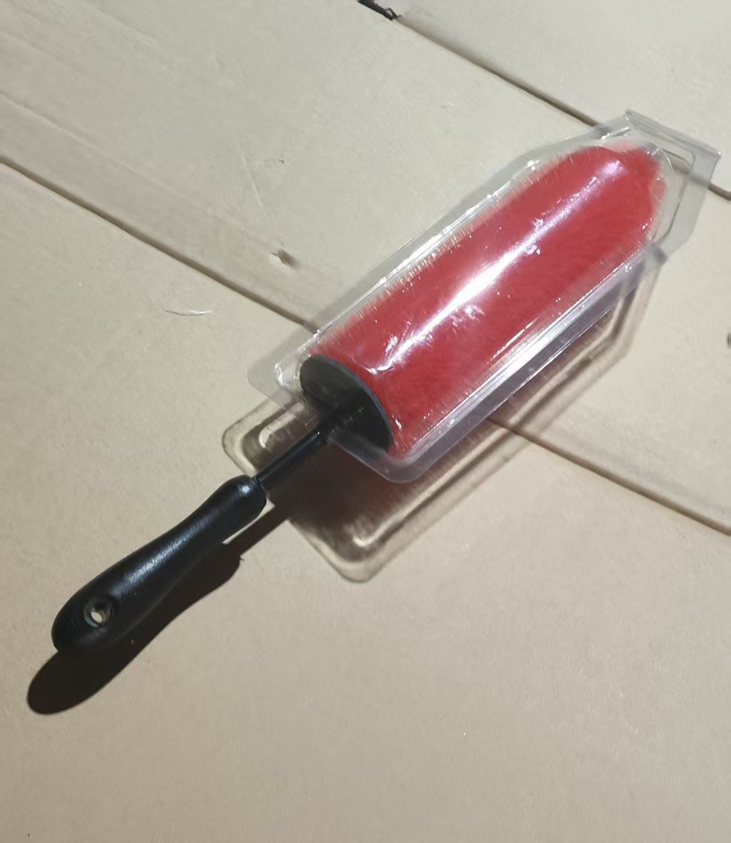 중간 버블 박스 45*7cm 브러시드 퓨어 레드