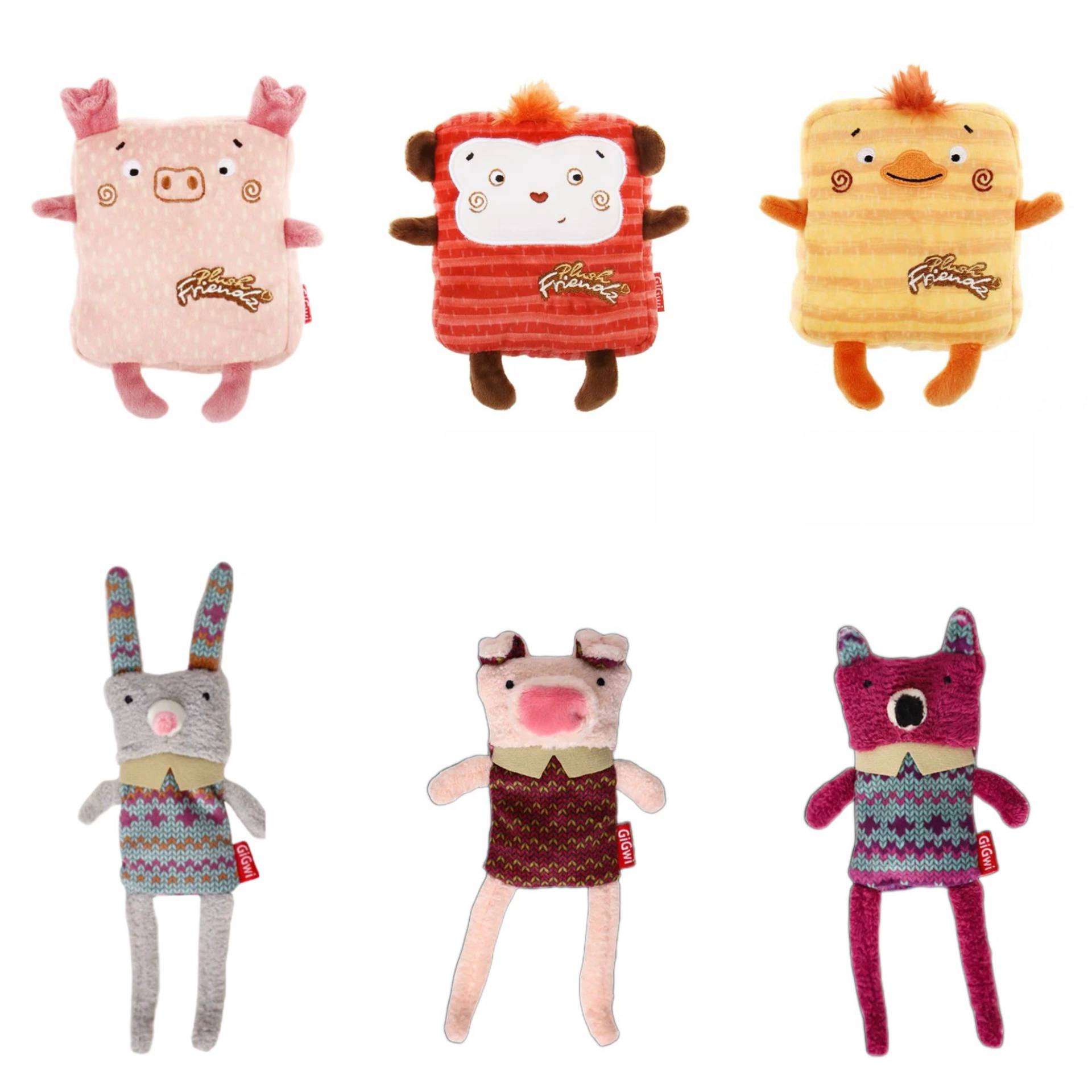 GiGwi представляет собой игрушечный блок королевства для собак, чтобы облегчить скуку и делает звуки. Плюшевый компаньон домашнего животного, чтобы создать звуки и измельчить свои зубы.