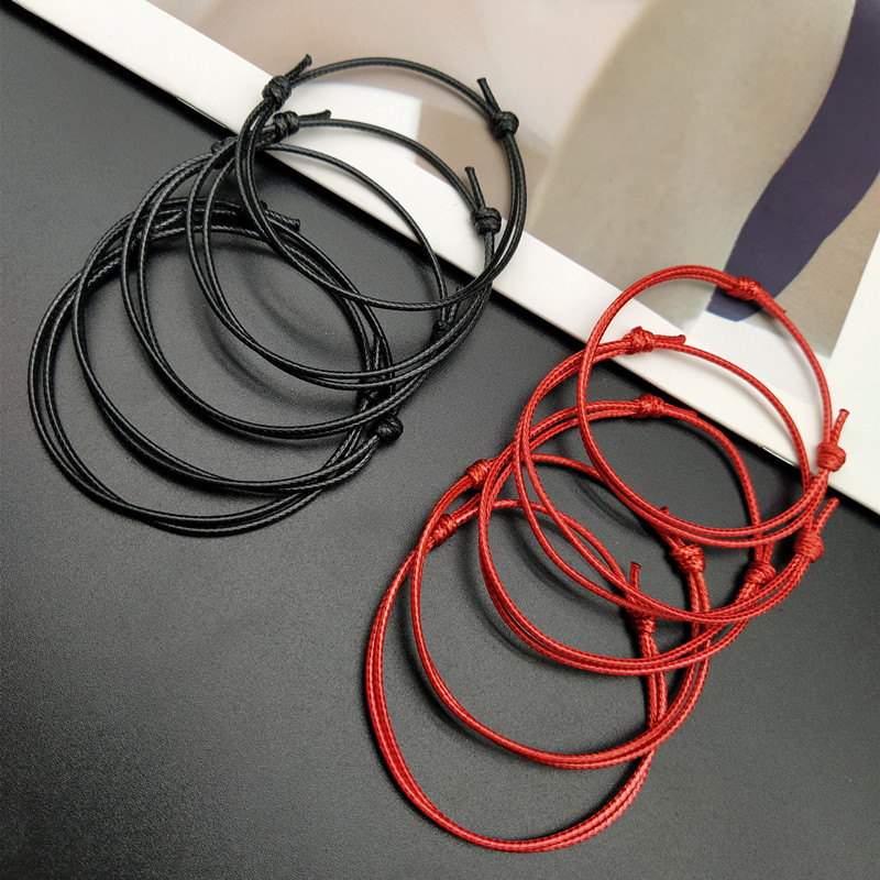 S123 Couple Handmade Knot Bracelet diy Rope Hand Rope Promotional Low Price Wholesale Taobao Yuan Store Gift