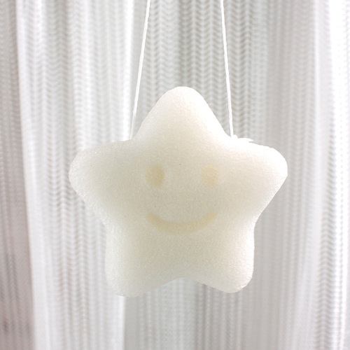 Konjac puff sponge baby bath sponge children's face wash sponge bath artifact baby bath cotton household exfoliation