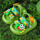 Children's Slippers Boys Summer Dinosaur Children Boys Indoor Bath Non-Slip Soft Bottom Home Baby Slippers