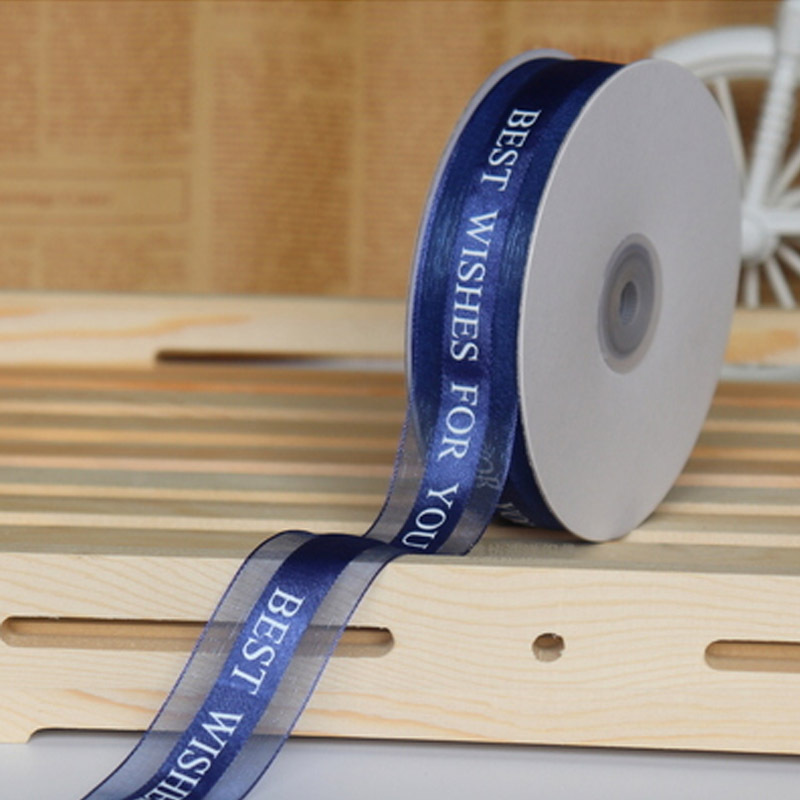 Envío gratuito cinta estilo coreano cinta de encaje impreso cinta pastel boda decoración regalo flor embalaje cinta