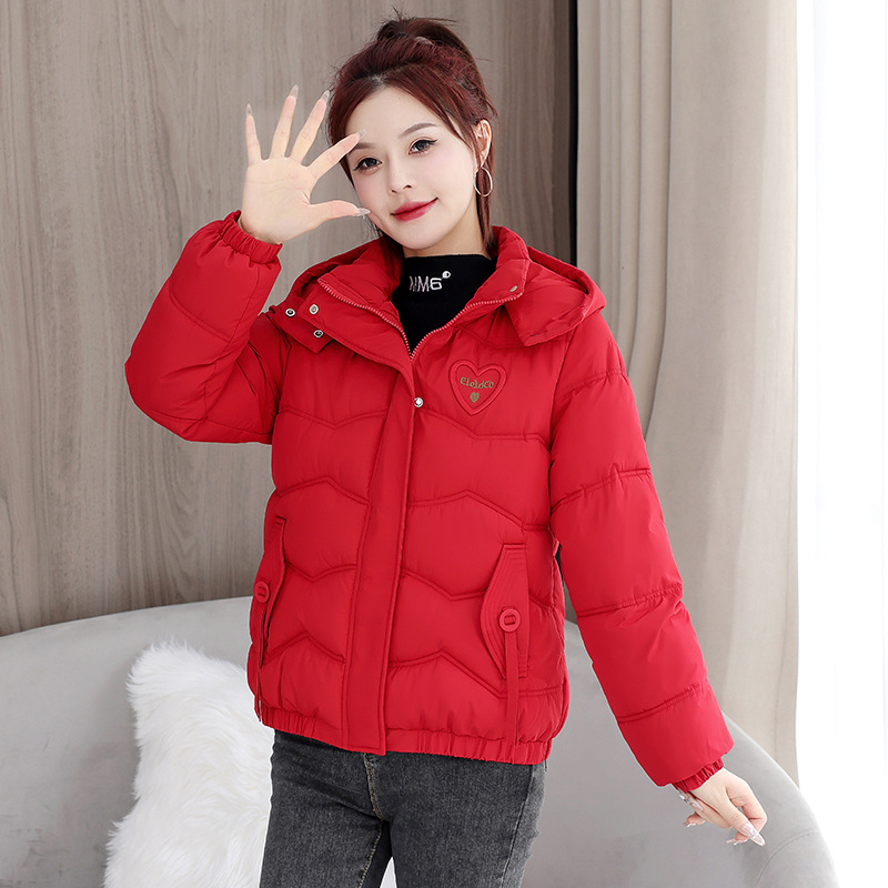 Invierno plumón chaqueta de algodón corto para mujeres en 2025 nuevo tipo de chaqueta de algodón delgada estilo coreano multifacé chaqueta de algodón gruesa image 10