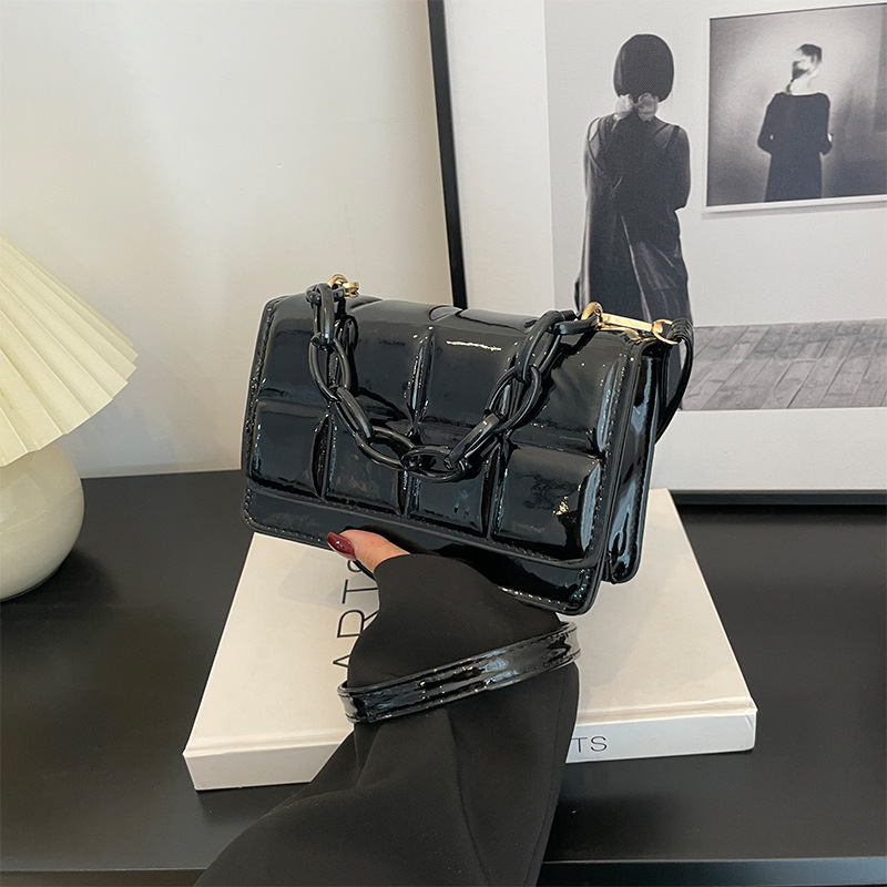 Cross-border Bag Summer Women's bags Pressing Case Square All-match Small Chain Crossbody Bag Fashionable pedro Shoulder Bag