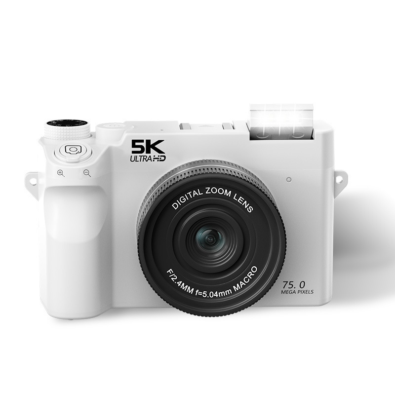 Temu cross-border foreign trade 5k dual-camera mirrorless camera HD…