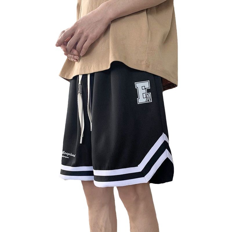 Shorts Summer Men's Fashionable Brand Thin American Style Casual Pants Five-point Pants Fashionable Outer Wear Loose Large Size Basketball Sports Pants