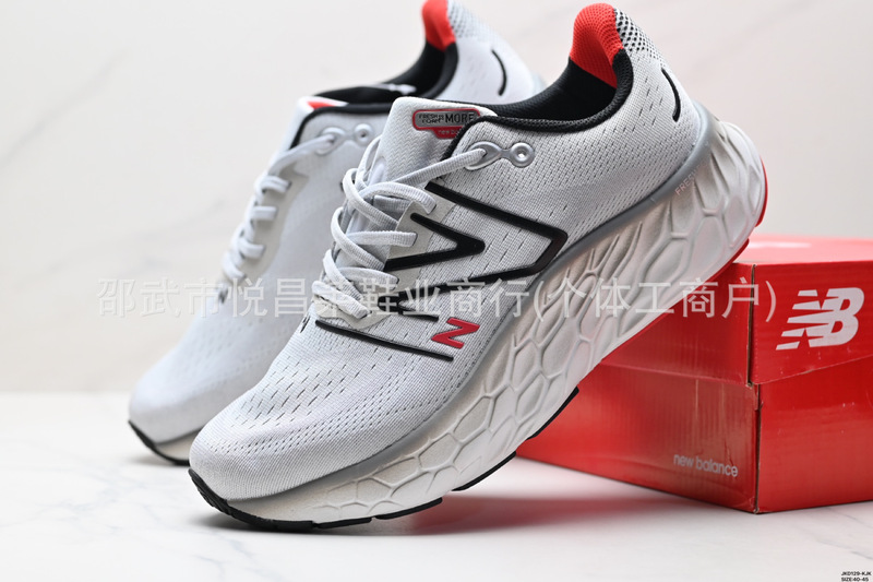 莆田純正 NB X More v4 マラソン通気性ランニングシューズ耐摩耗性ロートップクロスボーダー外国貿易スポーツシューズ|undefined