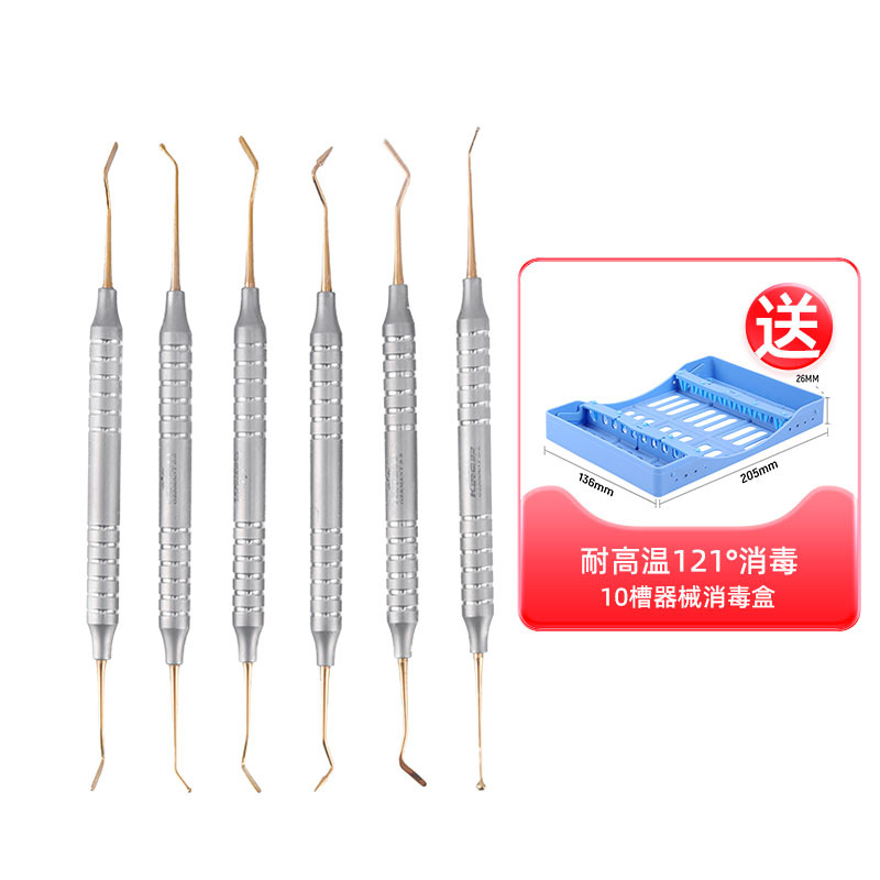 conjunto de relleno de resina estética oral, mango de acero de tungsteno dental, fijación y reparación de los dientes sueltos de la cavidad bucal