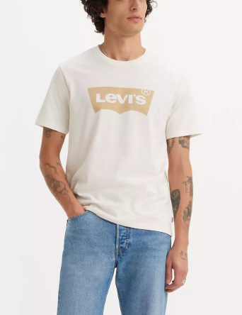 2025欧米ファッションクロスボーダー夏新作トレンドLevi「s高品質男女同モデルtシャツプリント|undefined