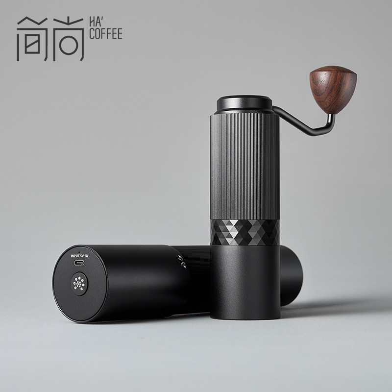 Hand-Cranked Electric Two-In-One Bean Coffee Grinder Coffee Coffee Grinder Simple and Atmospheric Bean Coffee Grinder Coffee Grinding Manufacturer Customization Hand-Cranked Electric Two-In-One Bean Coffee Grinder Coffee Coffee Grinder Simple and Atmospheric Bean Coffee Grinder Coffee Grinding Manufacturer Customization