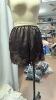 Dark brown lace