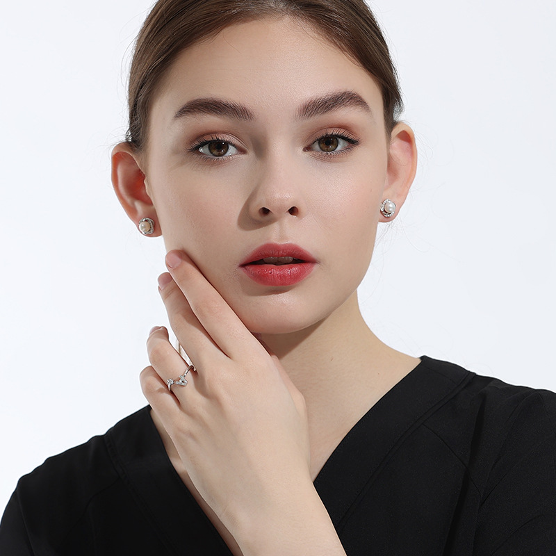 Amazon popular s925 plata esterlina 26 inglés letra anillo europeo y americano moda abierta diamante anillo pulsera de las mujeres