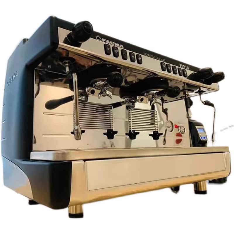 Italia FAEMA Pegasus E98UP semiautomático italiano cafetera comercial doble cabeza eléctrica alta extracción de taza