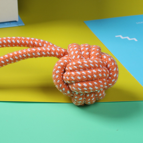 Pet toys bite-resistant knot interactive molar stick for small and medium-sized dogs dog chewing gum dog knot toy