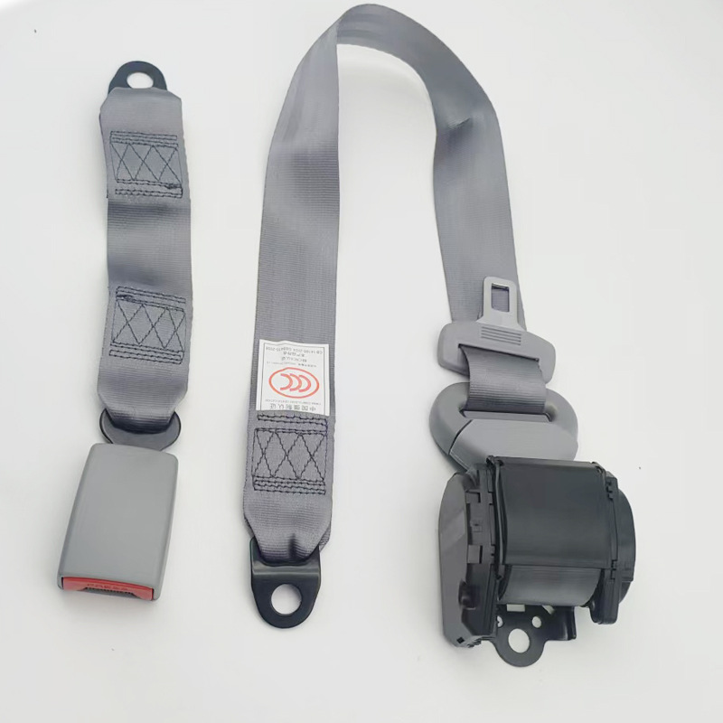 Car Driver's Seat Safety Belt, Three-Point Automatic Retractable Belt, Bus and Truck Three-Point Protective Belt, Safety Belt