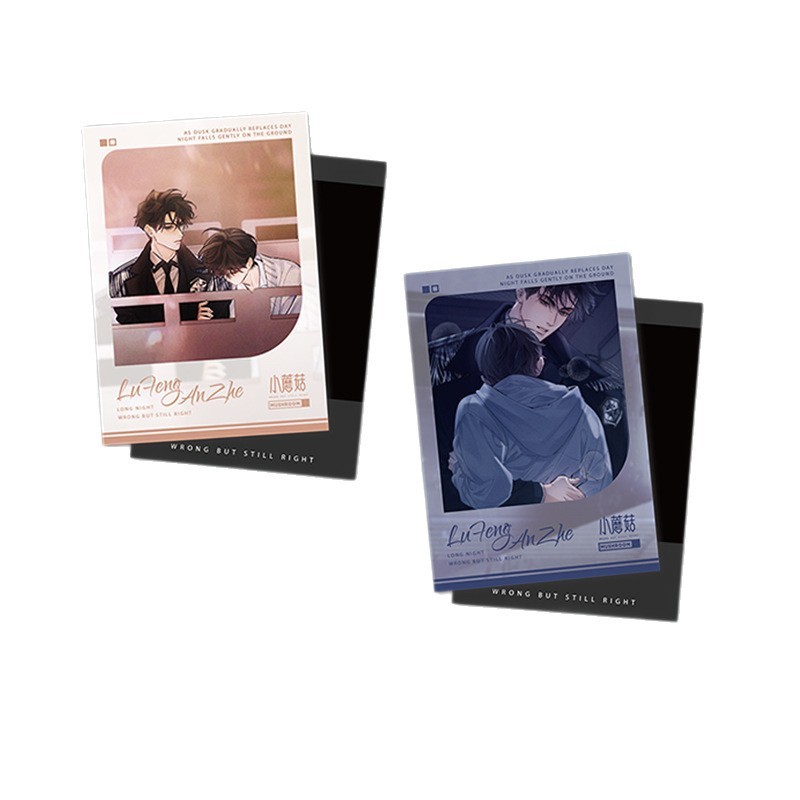 【公式正規品】Little Mushroom～Long Night Micro Wave スクエアバッジセット Qバージョン ポラロイドレイン＆ミストモデル|undefined