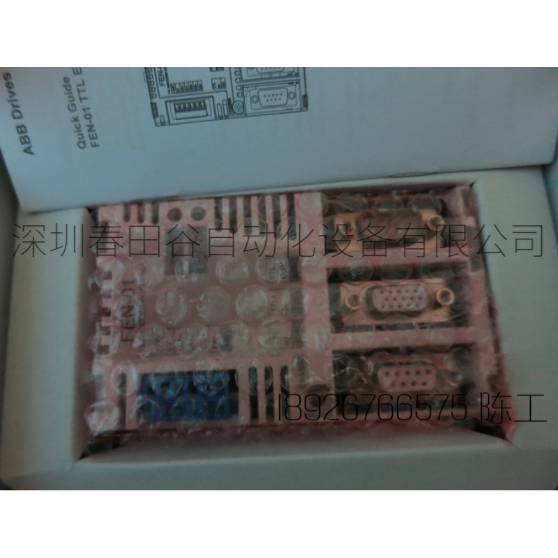 正品ABB全新原装ACS880/TTL编码器接口模块FEN-01通讯卡FDNA-01现