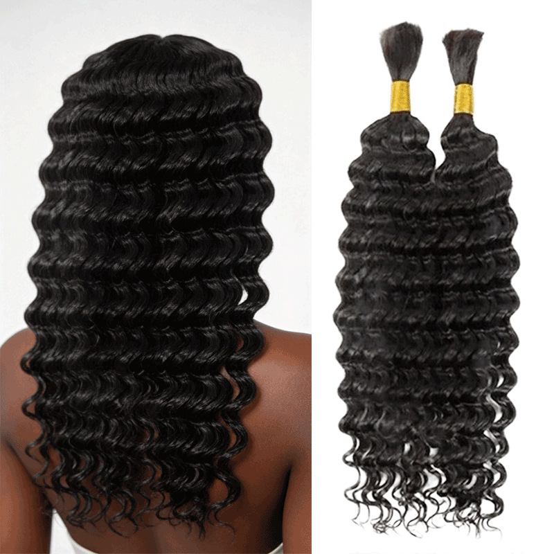 Deep Wave Synthetic Hair Extensions for Foreign Trade, Crochet Hair, Unisex, African Manufacturer Wholesale