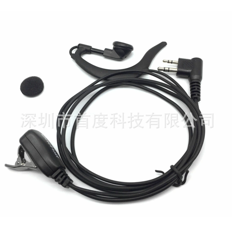 M двуигольный TC500S 610 620 700 гарнитура с микрофоном, наушники с дужкой за ухо, двойной микрофон, прочный 8-жильный
