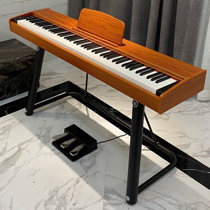 Piano eléctrico de 88 teclas, martillo de acero eléctrico, piano vertical de grado profesional, piano electrónico, piano digital inteligente electrónico