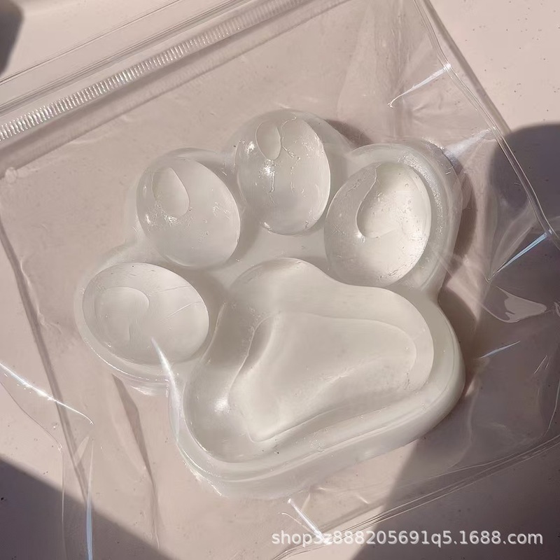 小紅書と同じスタイルのぬいぐるみ猫の爪ピンチ減圧おもちゃ超ソフト粘土感食品おもちゃピンチ減圧おもちゃ|undefined
