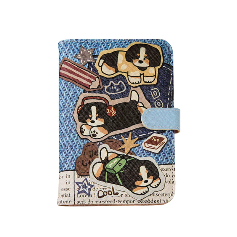 Cartoon universal protective case, card holder for traveling, handheld storage system