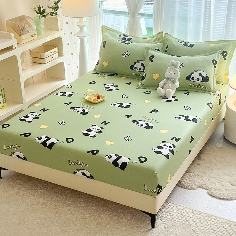 Cotton sheet, fresh bedspread, non-slip mattress, protective case