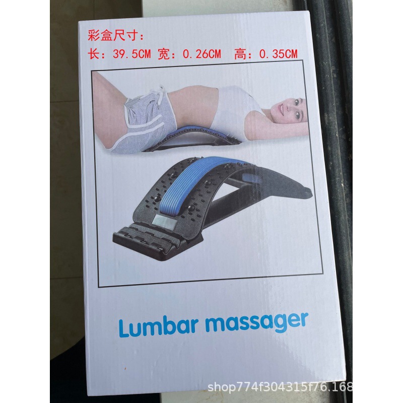 ヨガのアーチ形の腰椎の緩め器の腰のマッサージ器の牽引のストレッチ器の緩め器の睡眠は腰の矯正器をまっすぐに伸ばします。|undefined