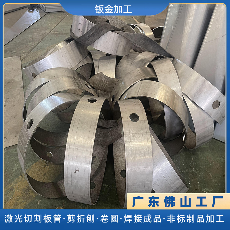 佛山304不锈钢无痕卷圆滚圆 风机外壳储罐圆桶锥形碳钢卷筒加工