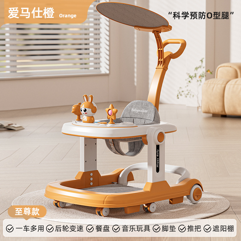 3 - en - 1 multifuncional anti-rollback plegable 6 - 36 meses caminante para bebé