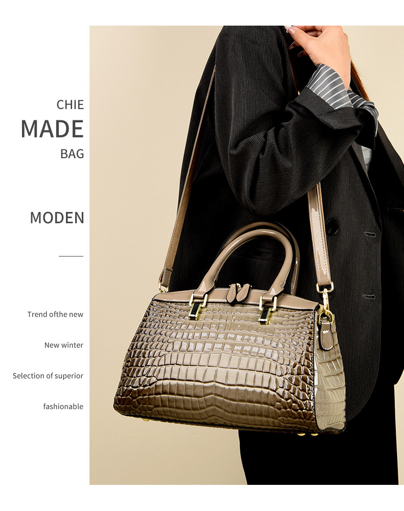 Boston pillow bag light luxury elegant commuter women's shoulder crossbody large capacity handbag_voghion.com